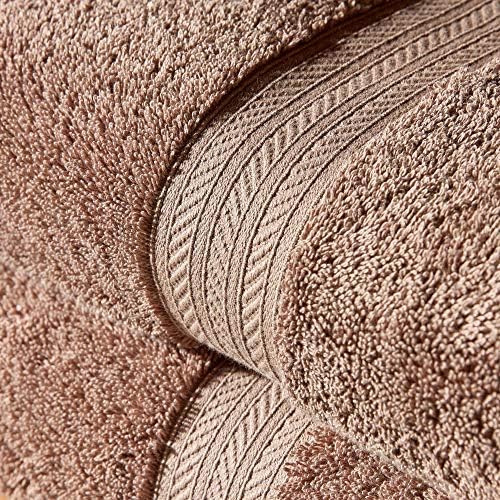 Renaissance 6 Piece Towel Set Mink Brown
