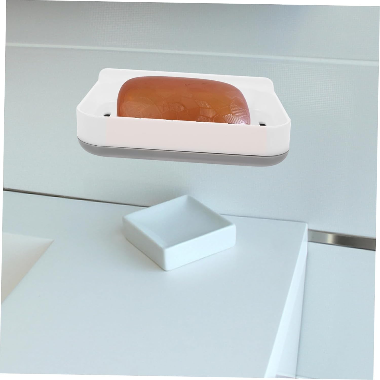PRETYZOOM Diatomite Tray Soap Dish Holder