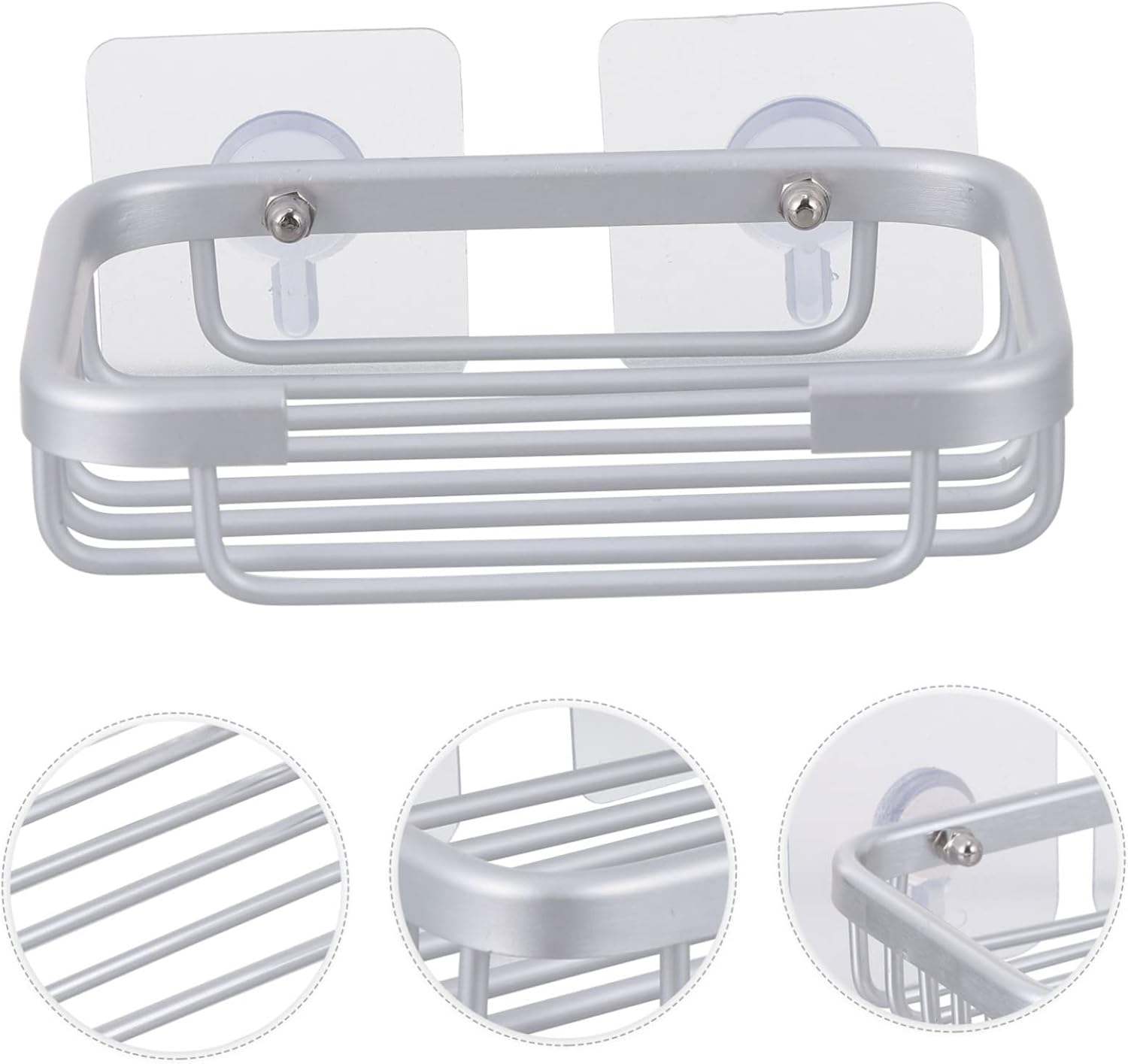 Wakauto Self-Draining Soap Dish Holder for Bathroom