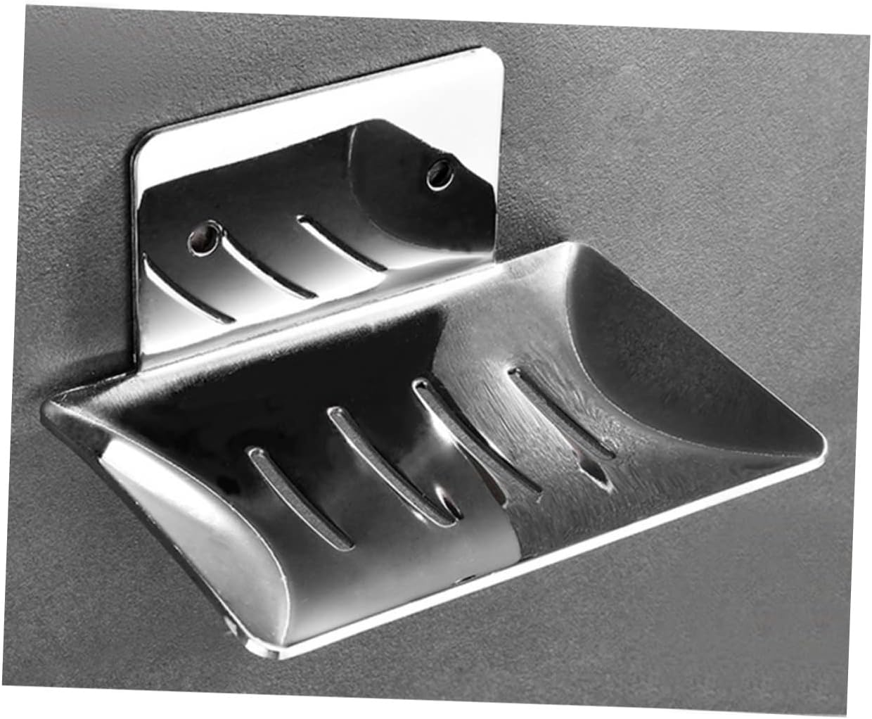 Amosfun Stainless Steel Soap Holder