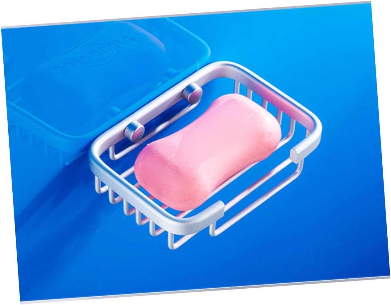 Hoement Wall Mount Soap Holder Modern Aluminum Design