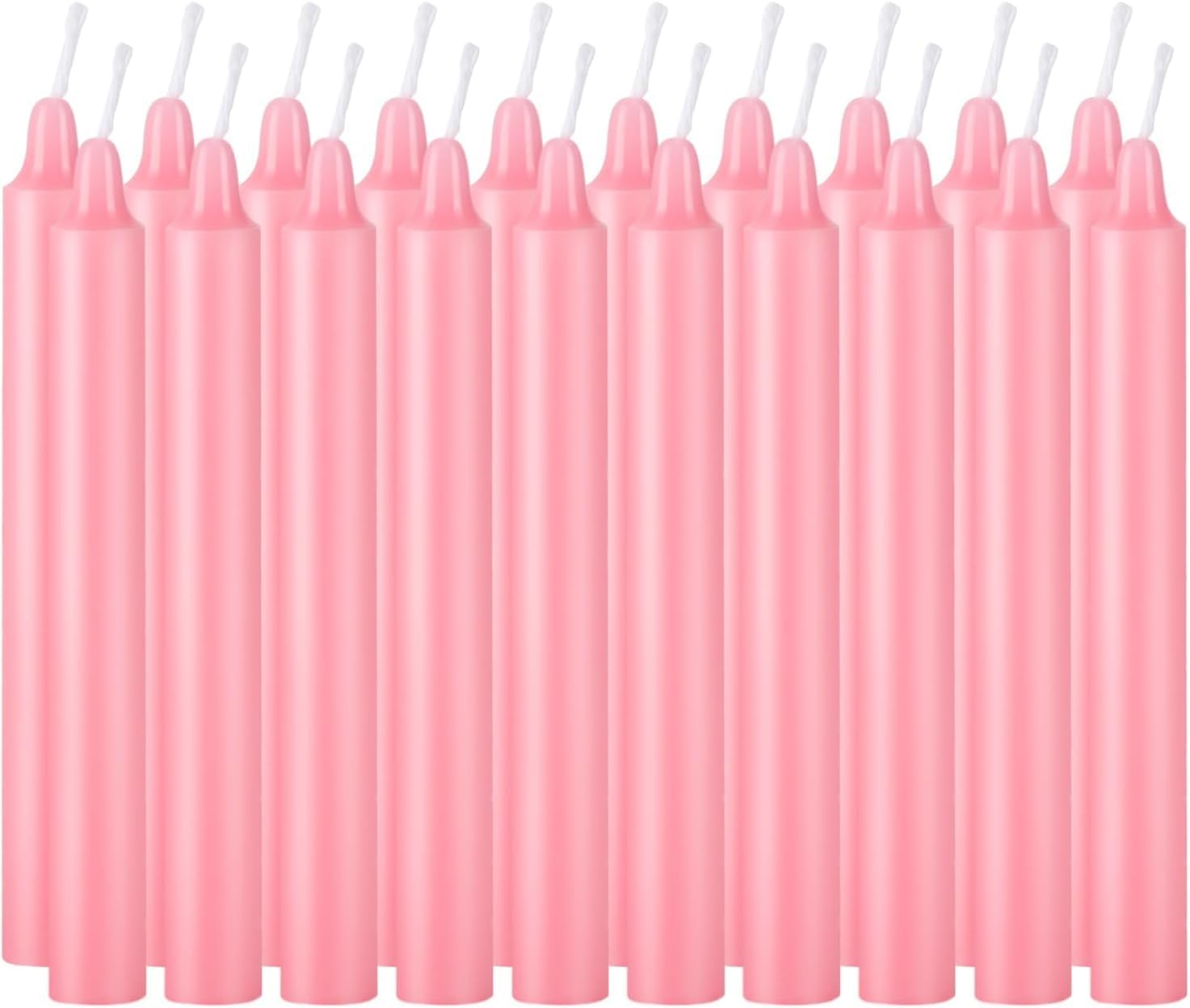 YOROXRG Set of 40 Pink Spell Chime Candles
