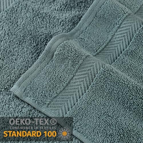 Superior Zero Twist Cotton Towel Set 3-Piece