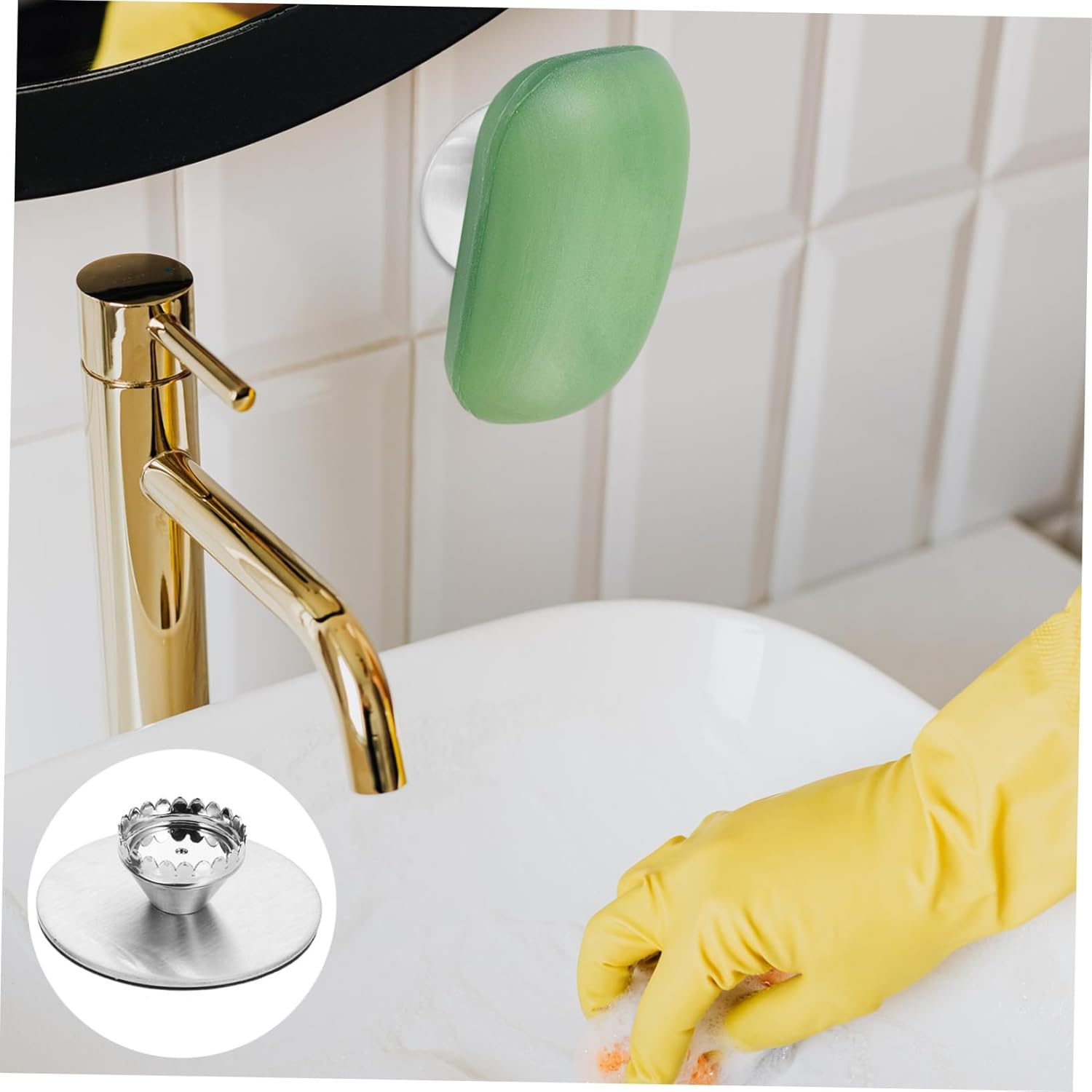 Yardenfun Magnetic Soap Holder Wall Mount