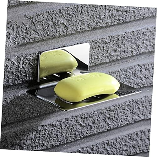 HOLIDYOYO Stainless Steel Soap Dish Holder for Bathroom Kitchen