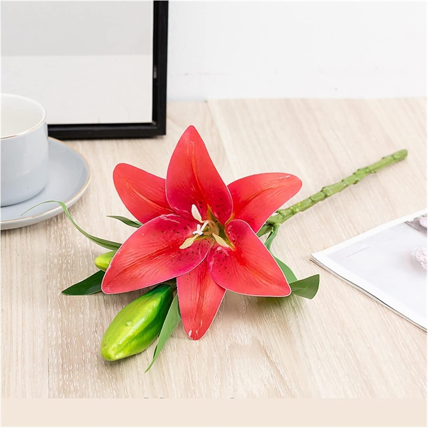 GaRcan Artificial Lily Silk Flower Bouquet Decoration