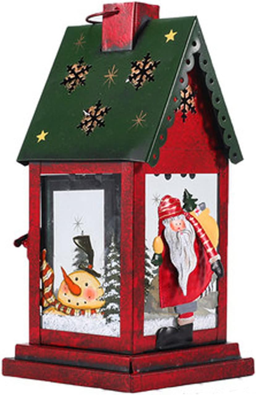 DOWNER Decorative Candle Lantern with Hanging Hook