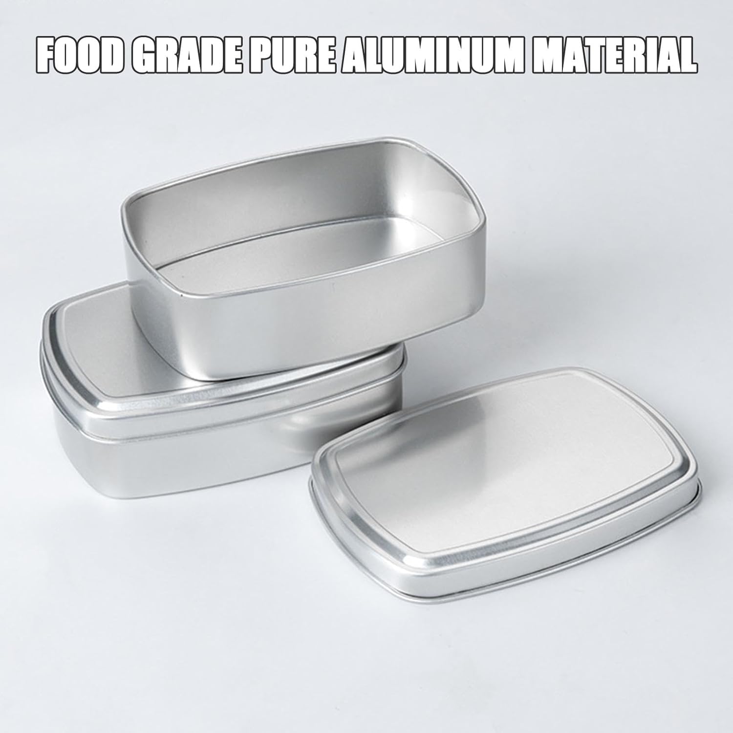 Ynnhik Aluminum Soap Dish 150ml Leakproof Travel Case