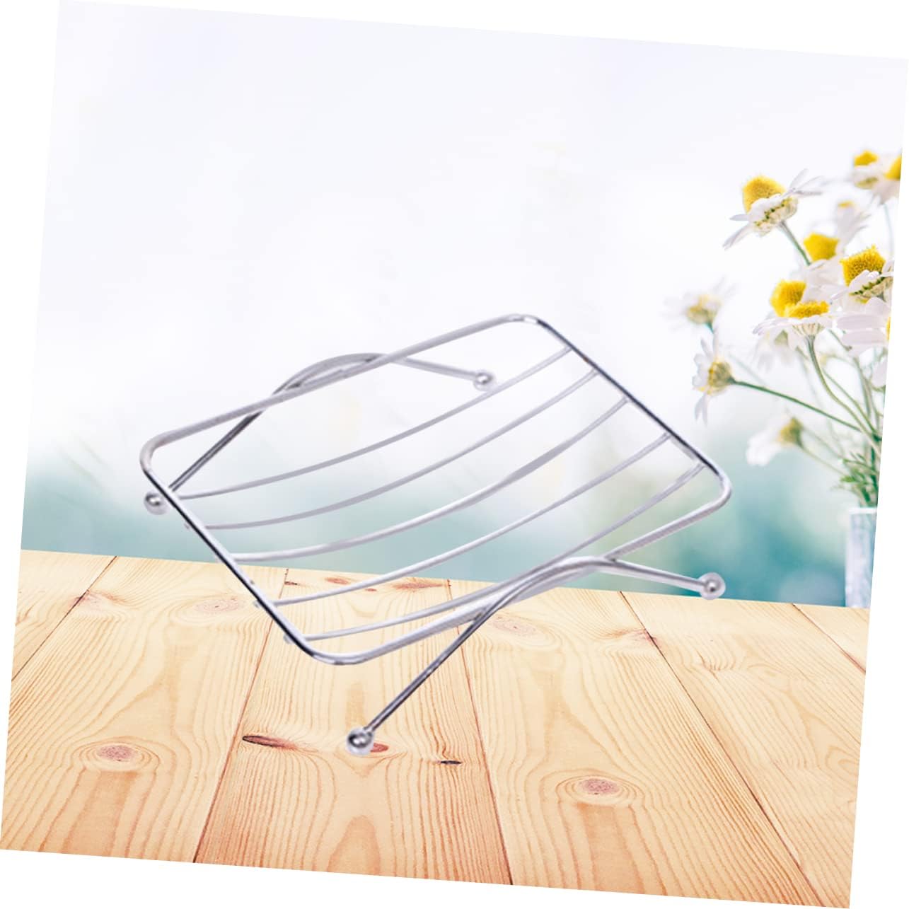 Hoement Wall-Mounted Soap Dish Stainless Steel Contemporary Design