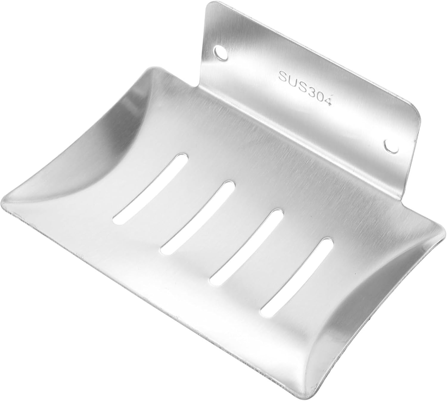 Hoement Self Draining Soap Dish Wall Mount Pedestal