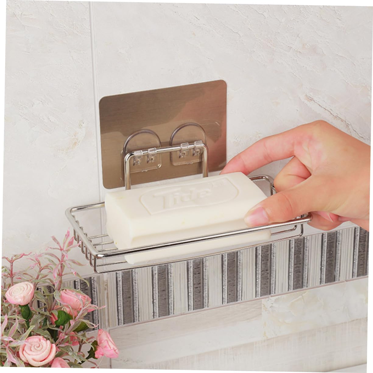 Yardenfun Wall Mounted Stainless Steel Soap Dish Holder