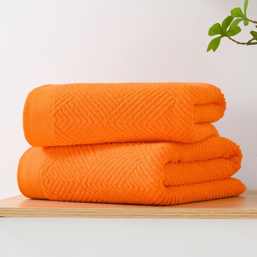 Sense Gnosis 27x55 inch Bath Towels 2 Pack