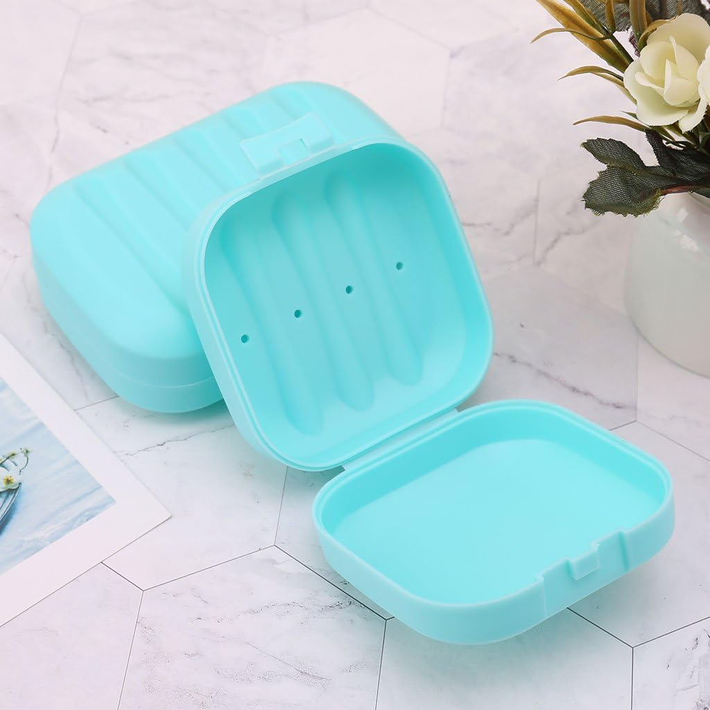 Ozeau Travel Soap Dish Box with Lock