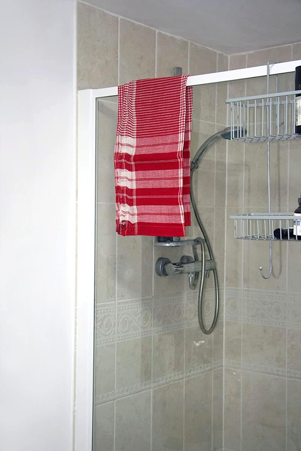 Light Weight Gamcha Bath Towel - Red