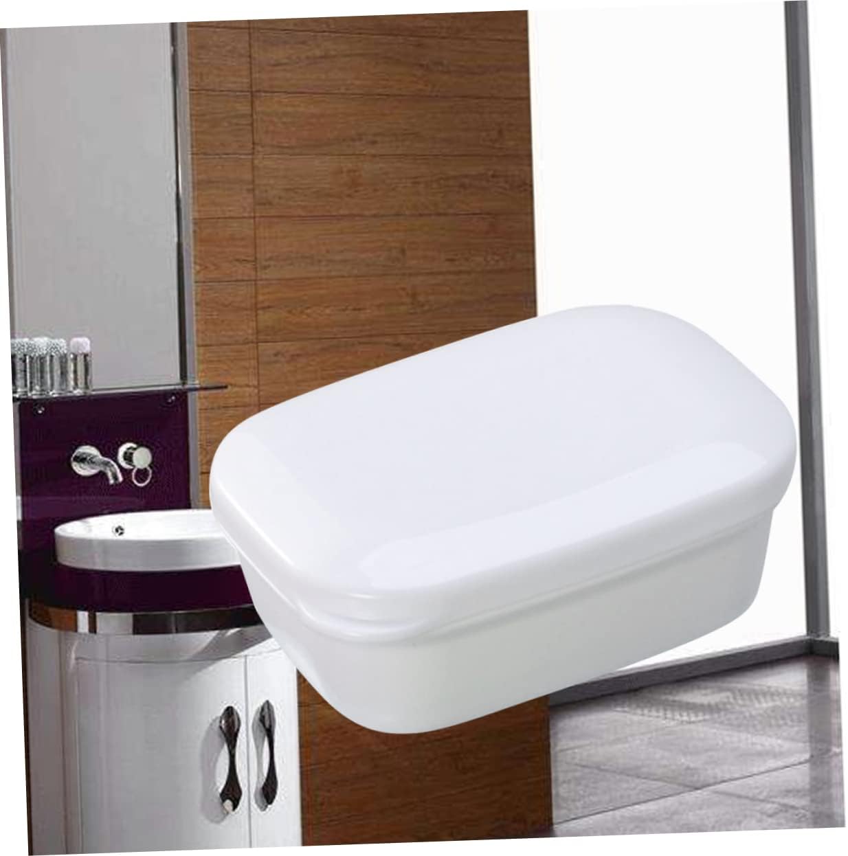 FONDOTIN Portable Soap Dish with Anti-Slip Design