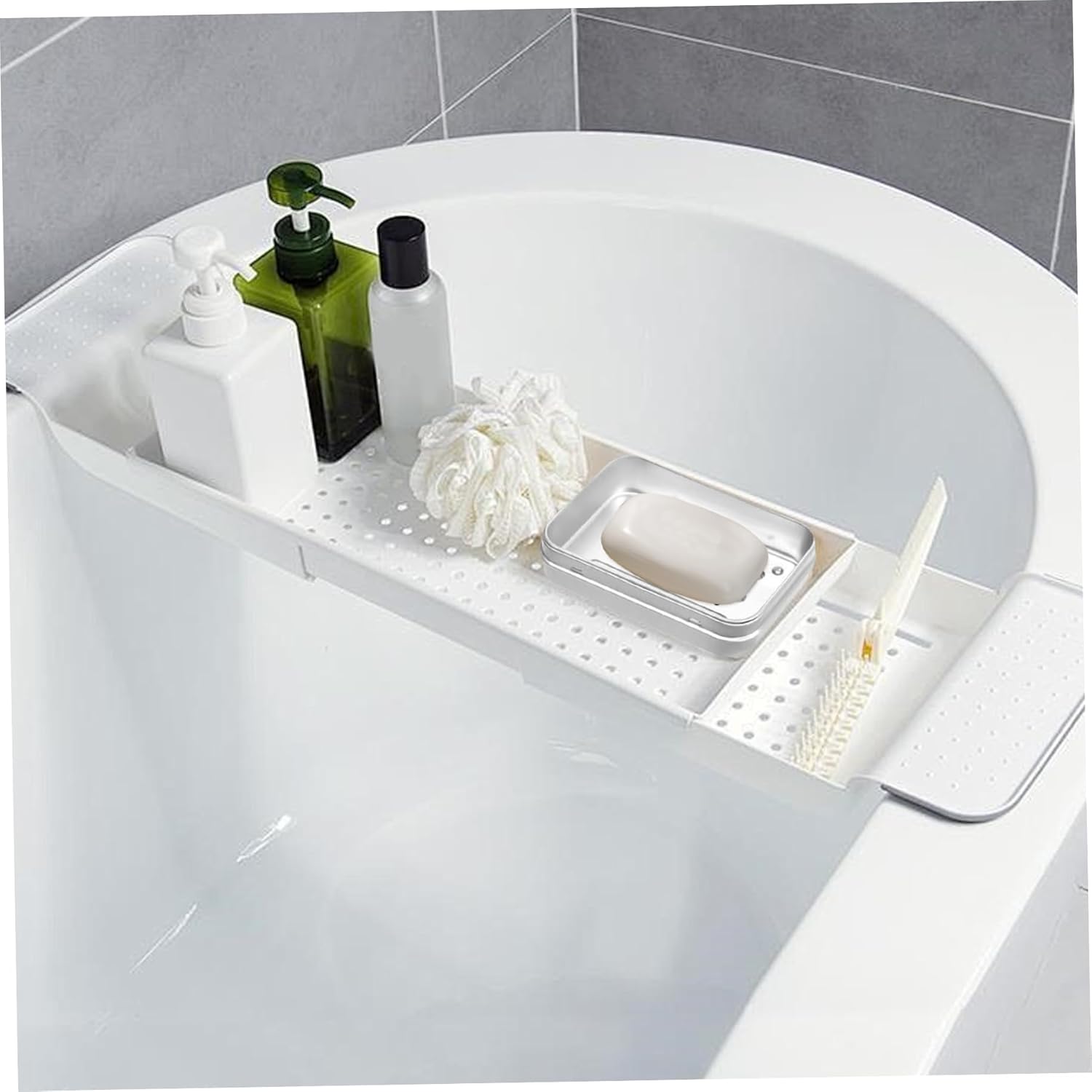 Stainless Steel Soap Dish with Secure Lid and Self-Draining Design
