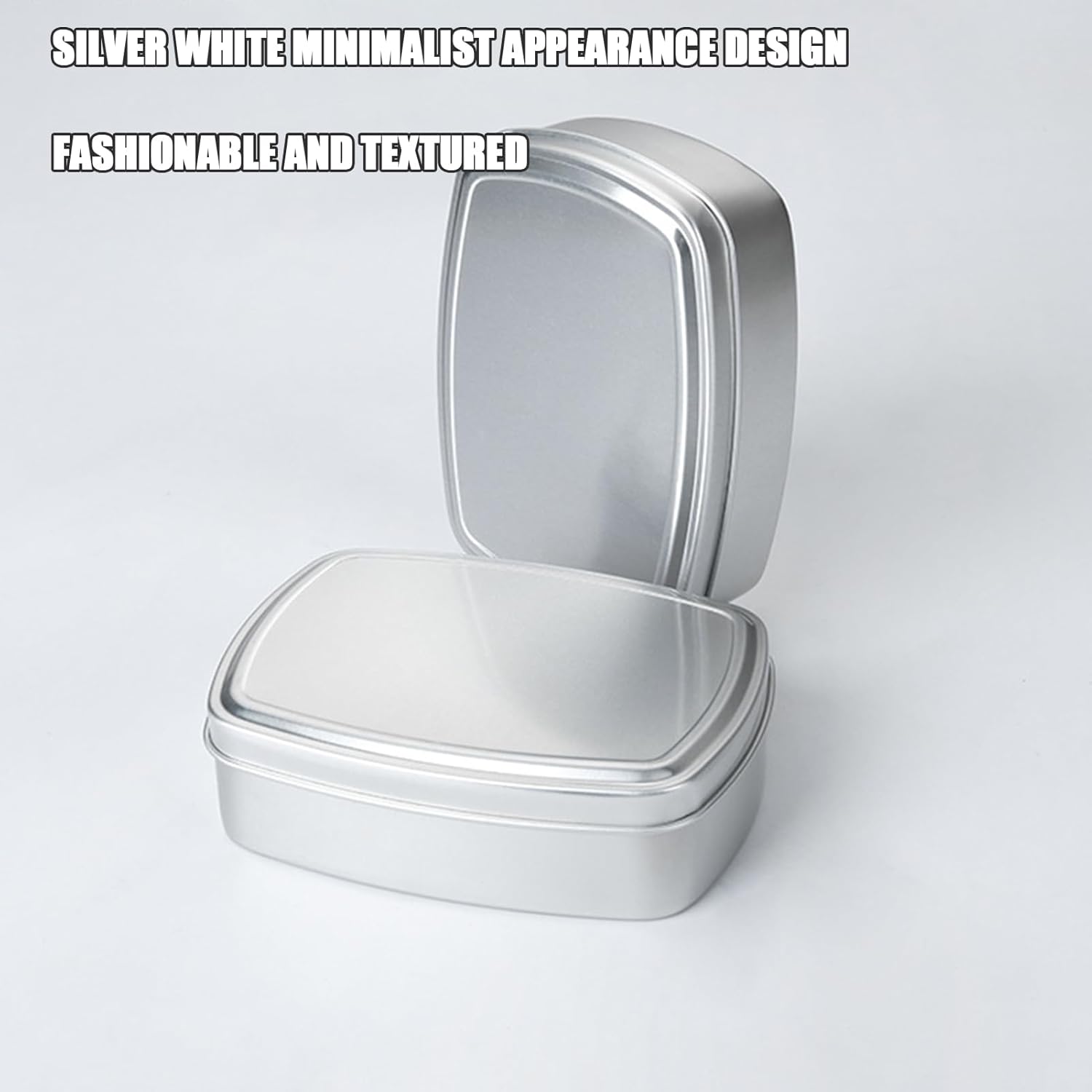 Annewi Soap Dish 150ml Bar Soap Container with Lid