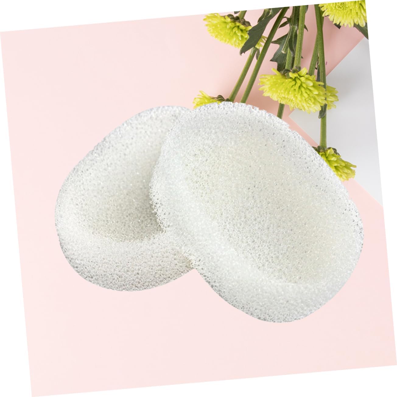 Healifty 4Pcs Draining Sponge Soap Dishes