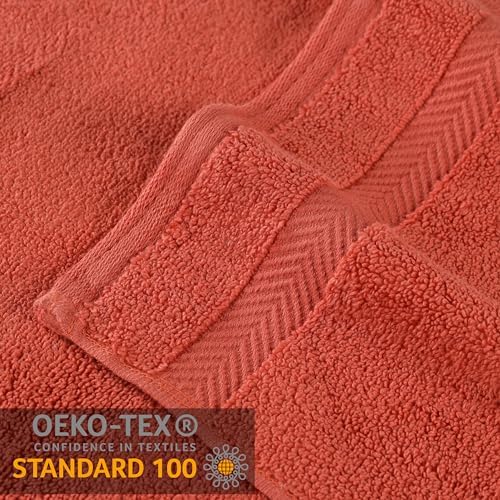 Superior Zero Twist Cotton Towel Set 6 Piece