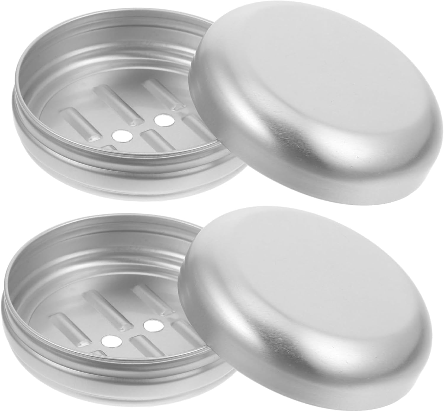 Lightweight Aluminum Bar Soap Holder Travel Case
