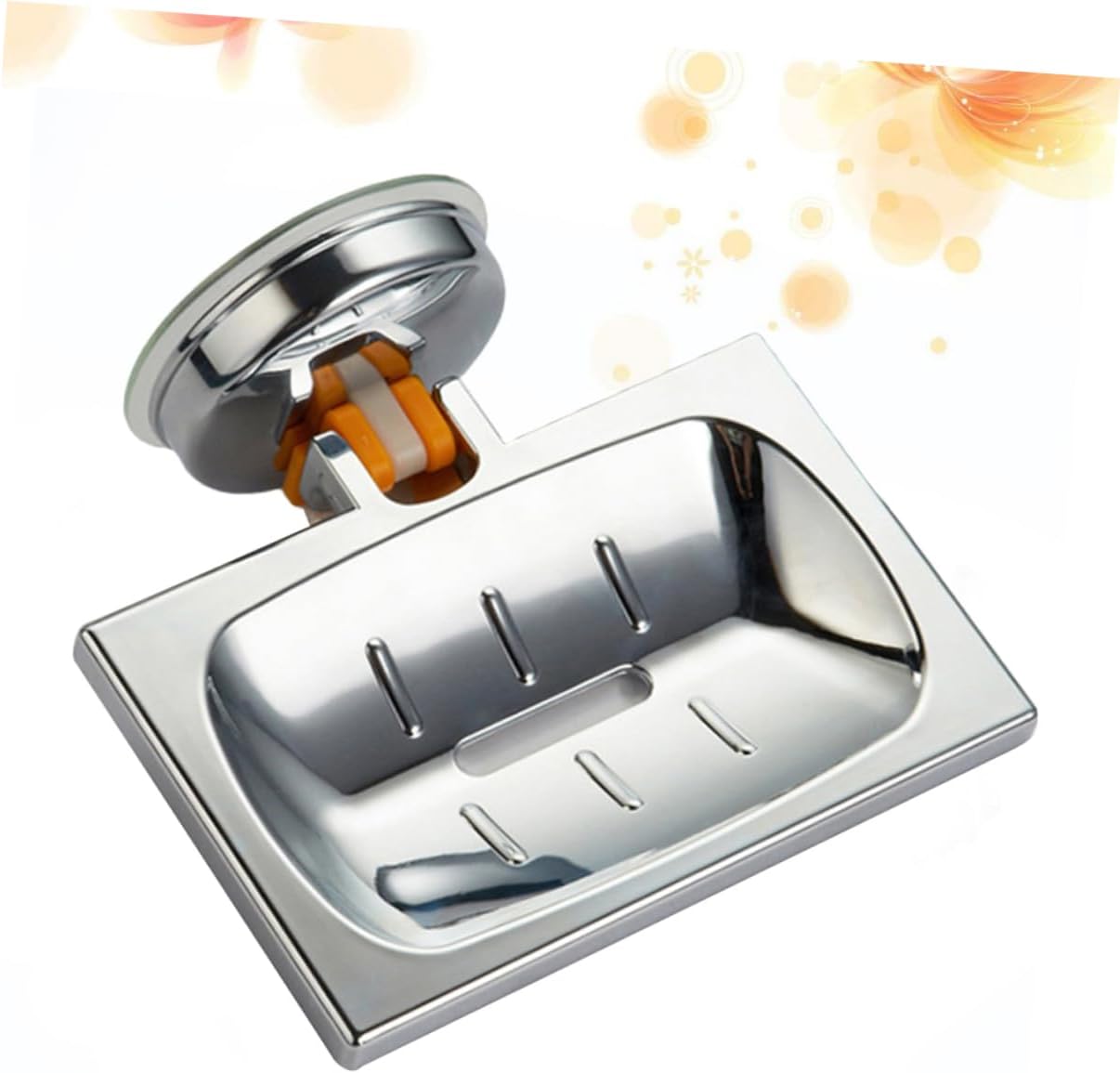 KONTONTY Wall Mount Soap Dish with Suction Cup