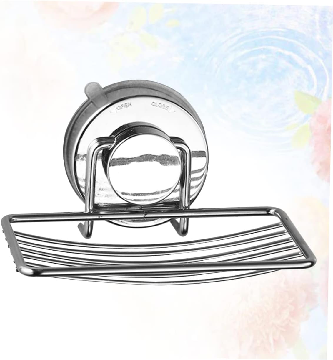LIFKOME Punch-Drain Soap Rack Sturdy Multi-Use Storage