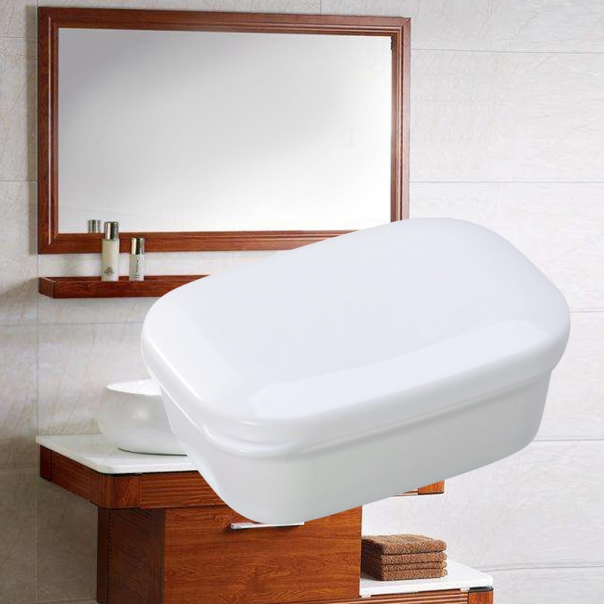 Portable Leakproof Soap Case for Bathroom Shower Travel Outdoor Use