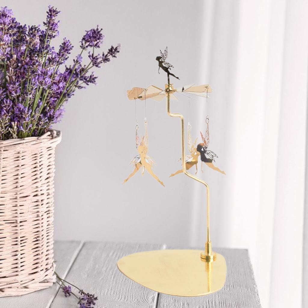 Rotating Candle Tea Light Holder with Balloon Design