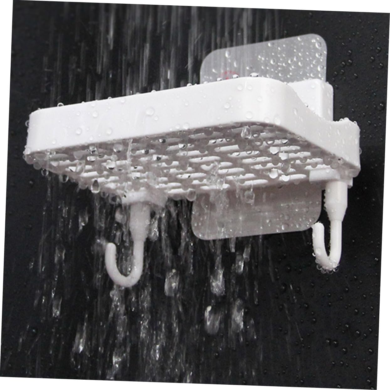 Hoement High-Strength Suction Soap Holder Wall Mount No Drill