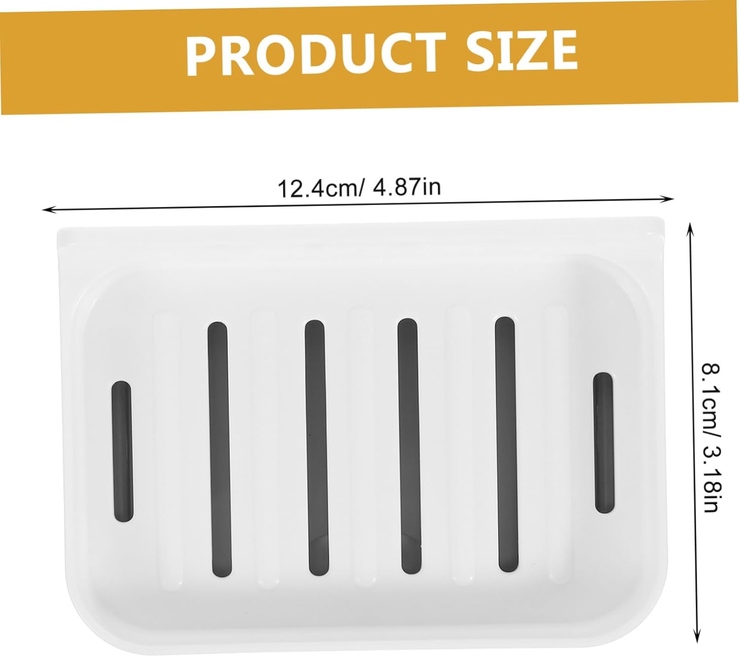 Sturdy Diatom Soap Dish for Bathroom Organizer