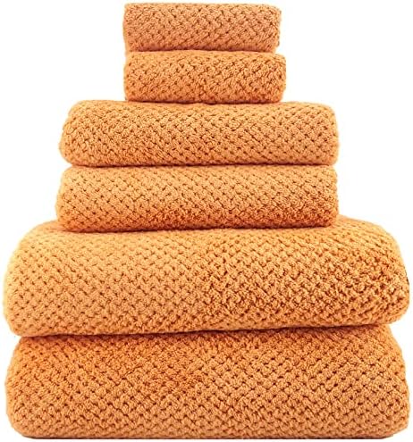 YTYC 29x59 Inch Bath Towel Set of 6 Quick Dry