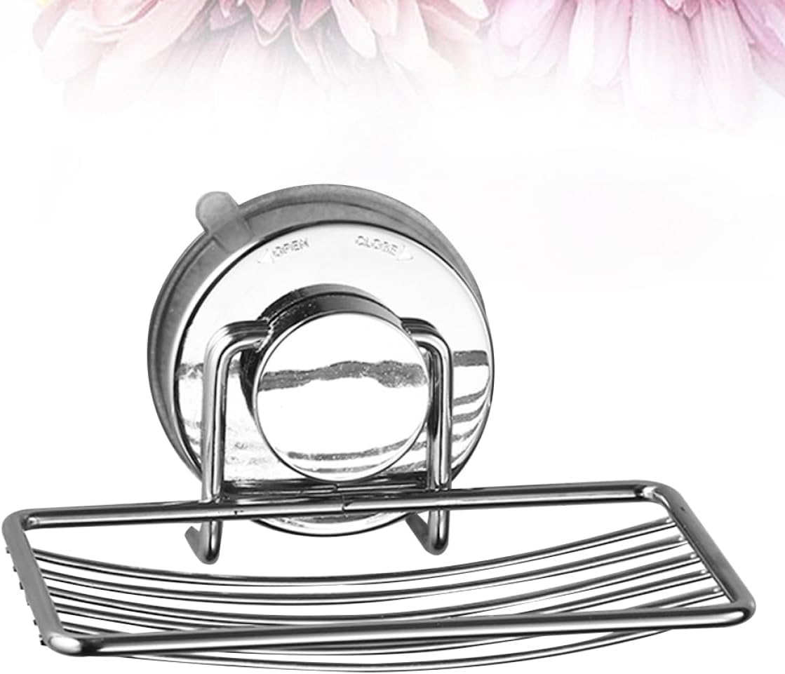 Ciieeo Punch-Free Soap Dish Holder with Suction Cup