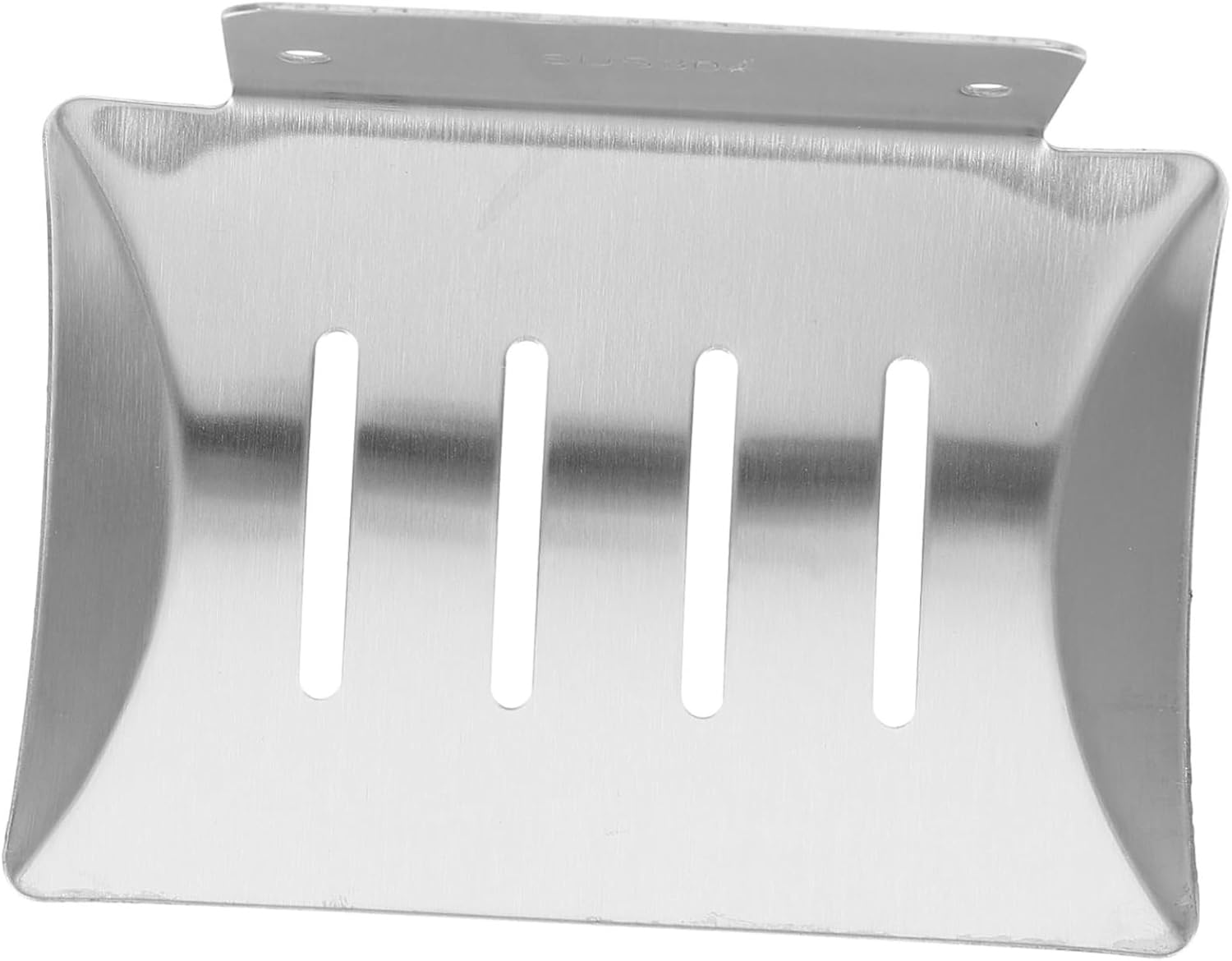 Luxshiny Wall-Mounted Soap Holder with Silver Design