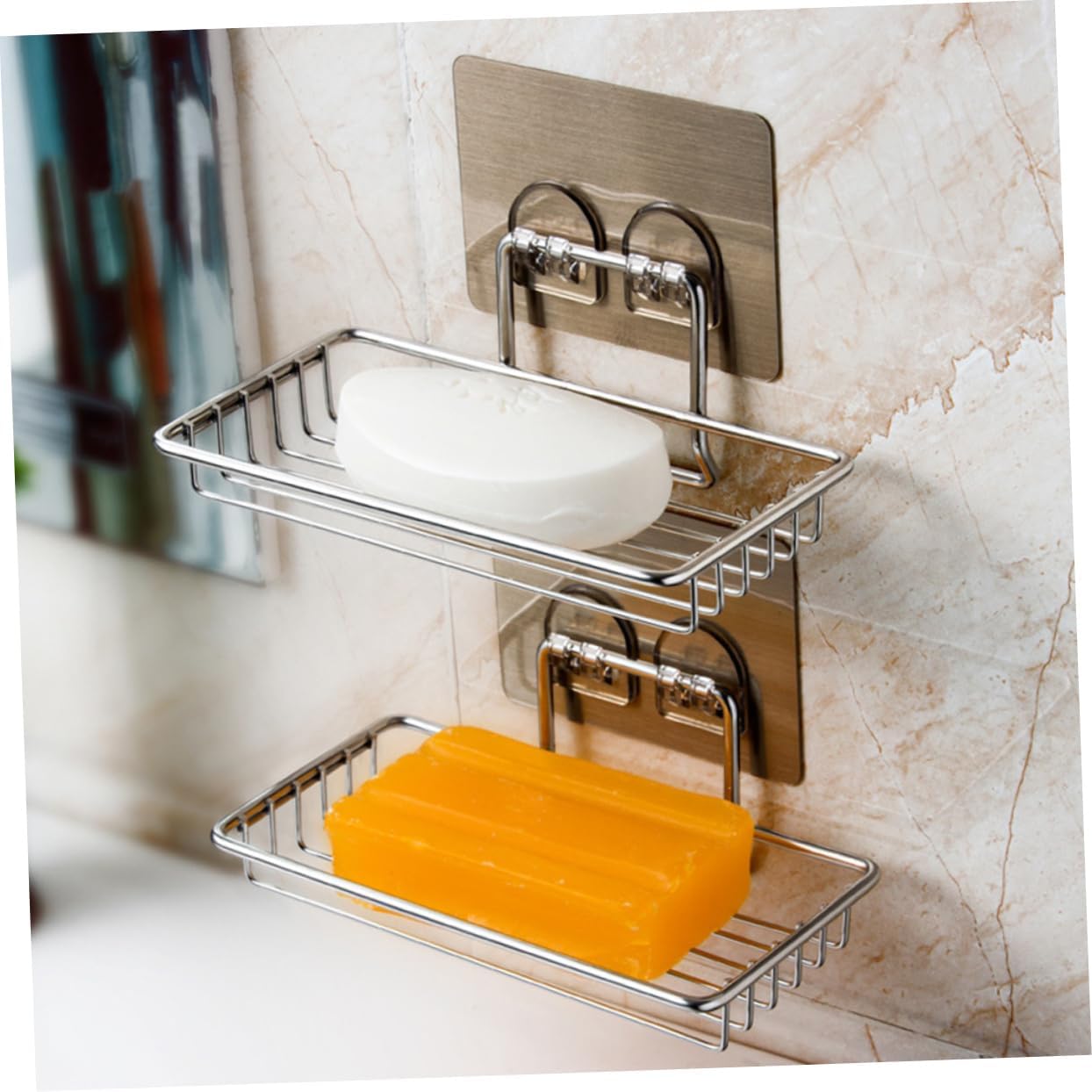 Yardenfun Wall Mounted Stainless Steel Soap Dish Holder