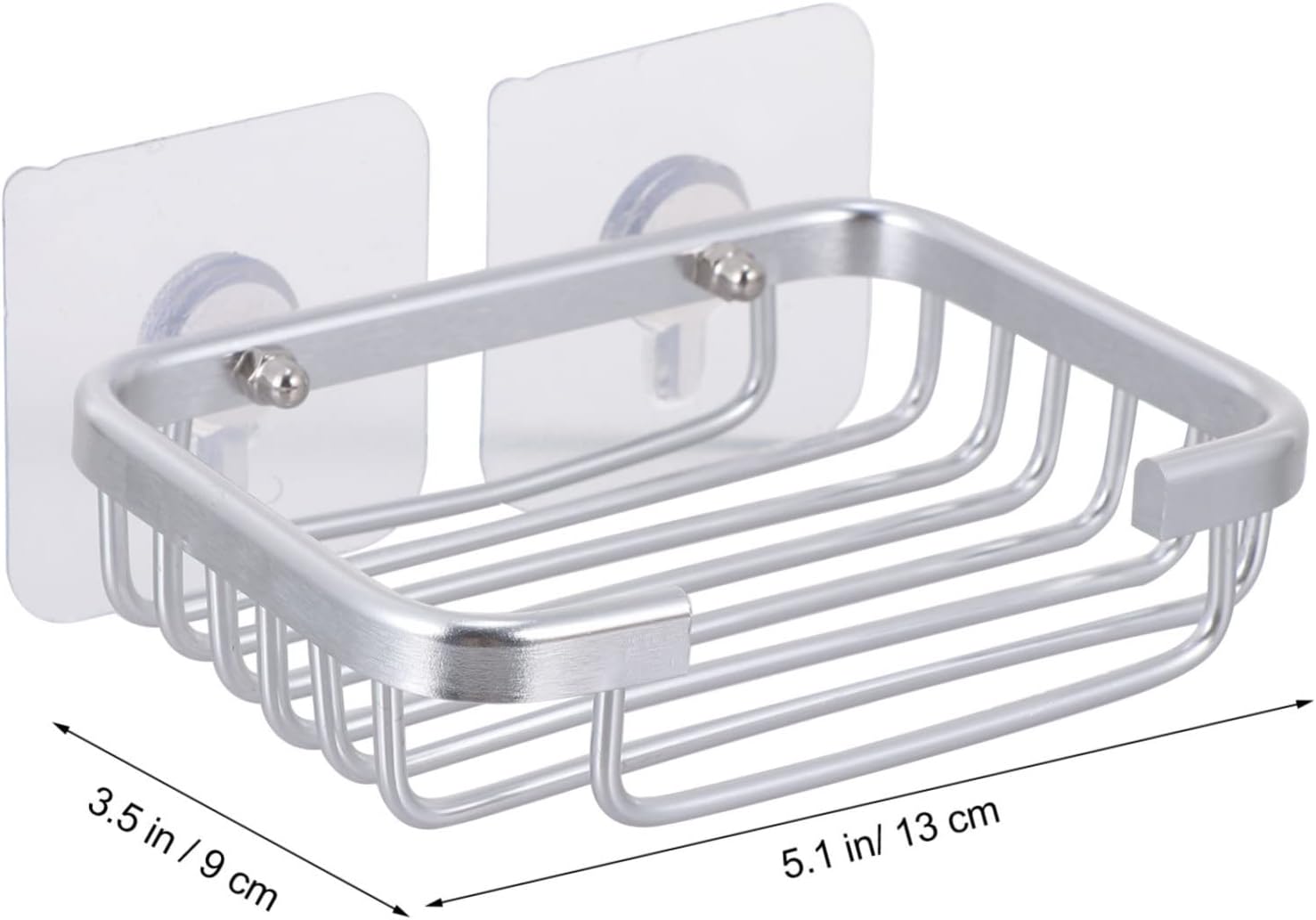 Wakauto Self-Draining Soap Dish Holder for Bathroom