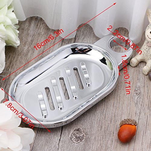 ZHORCIN Clip-on Soap Dish Tray Holder for 22mm Sliding Diameter