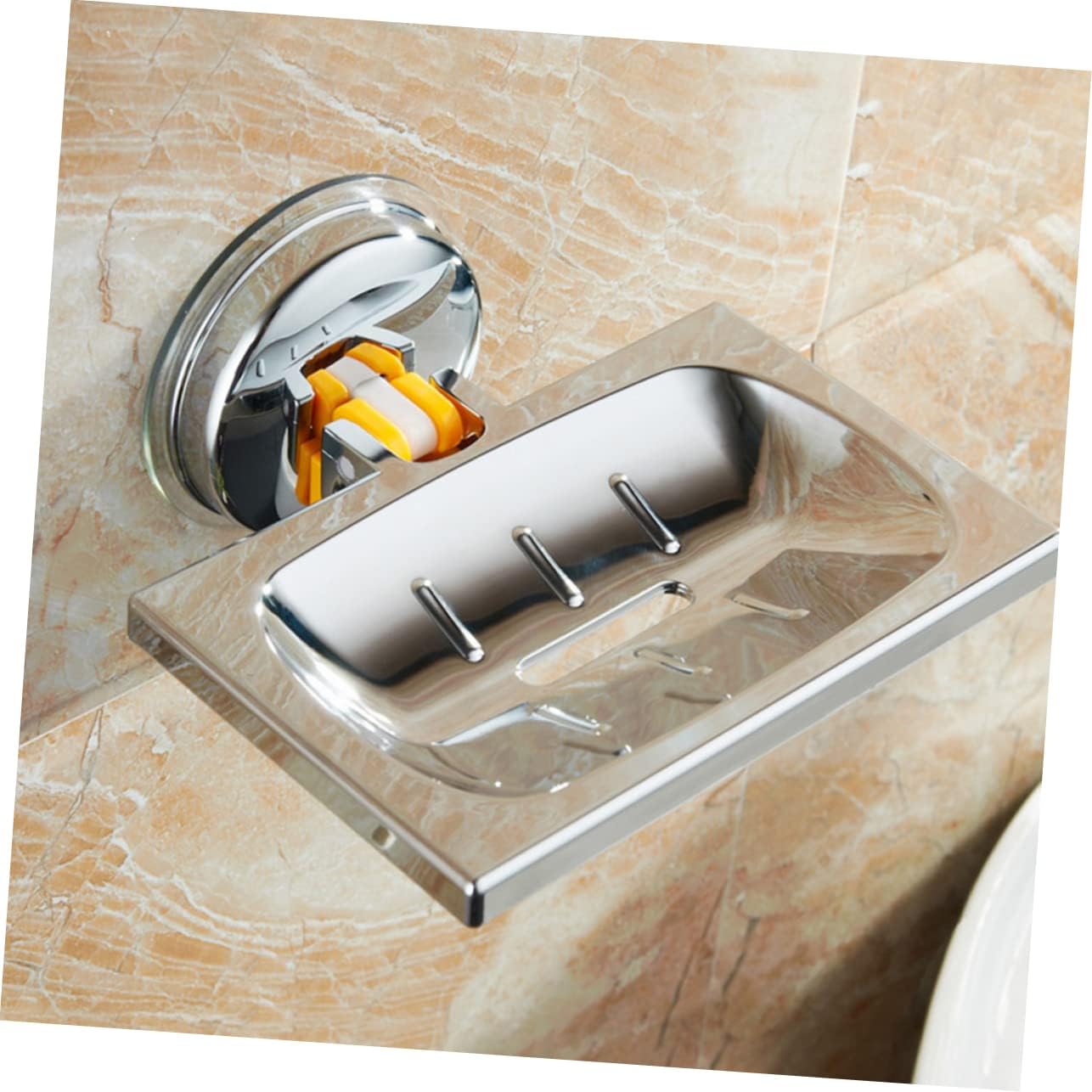 LIFKOME Wall Mount Soap Holder with Drainage 1