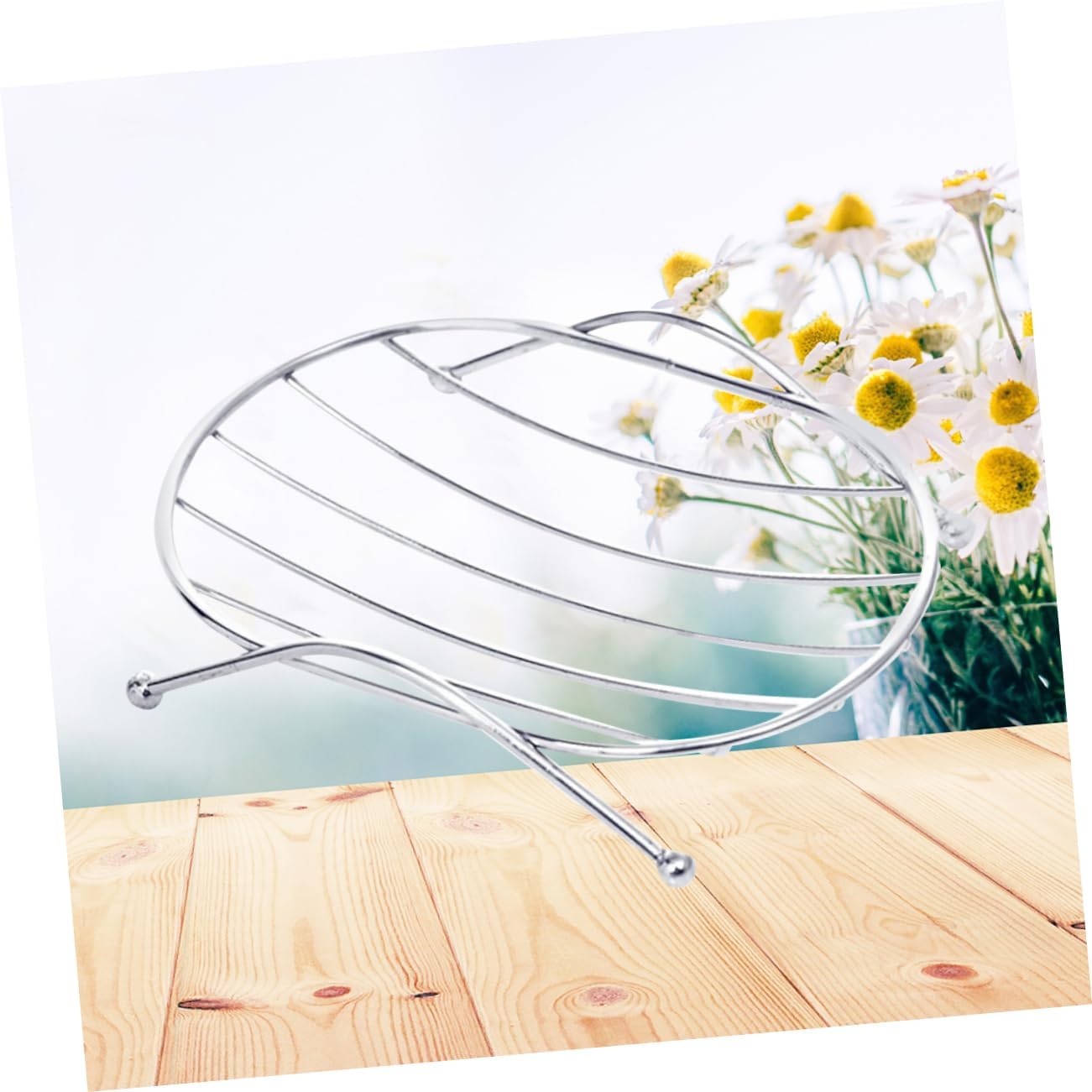 PRETYZOOM Wall-Mounted Soap Dish No Drill Oval Design