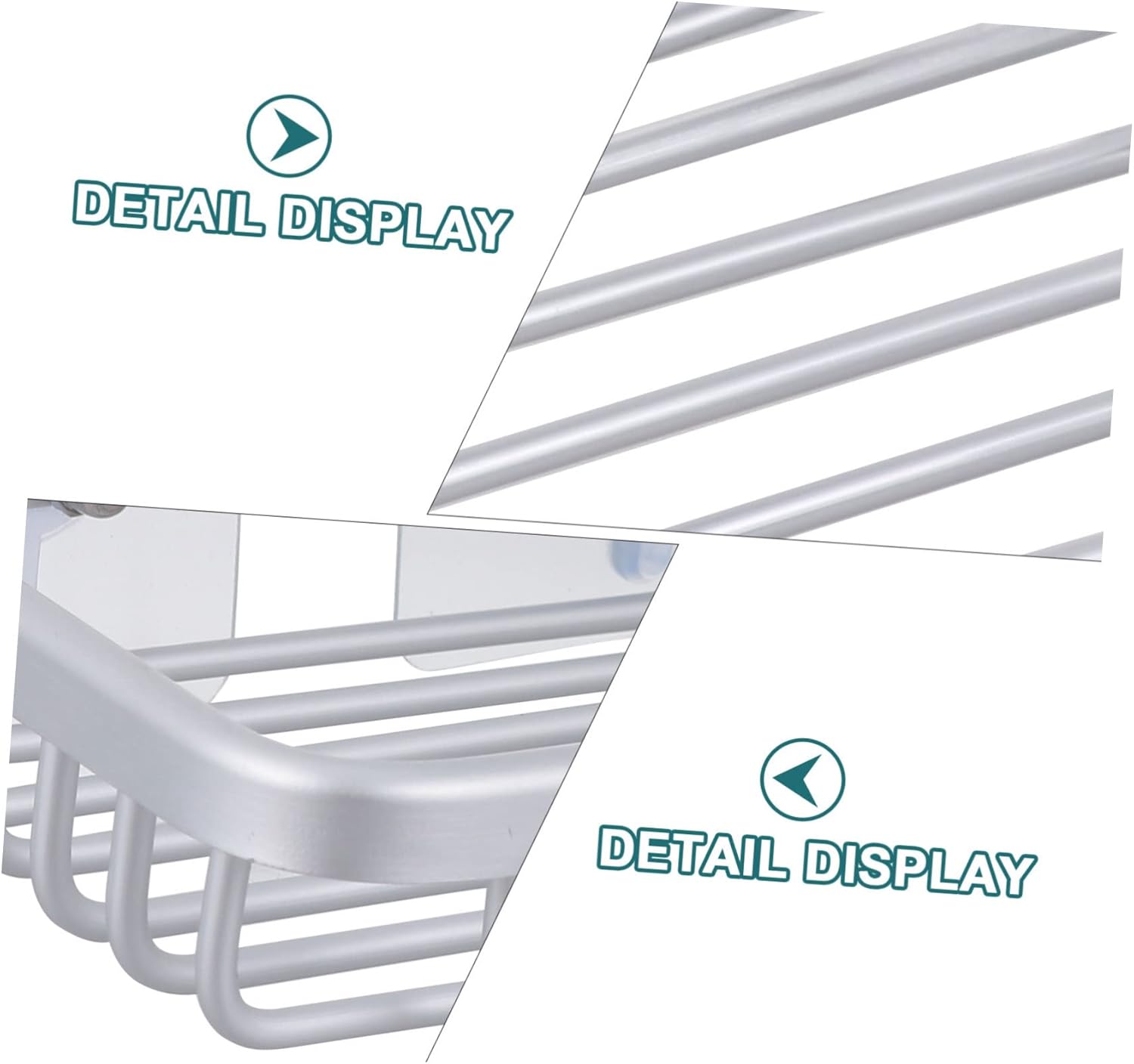 PAMINGONO Wall Mounted Soap Dish with Drainage 1