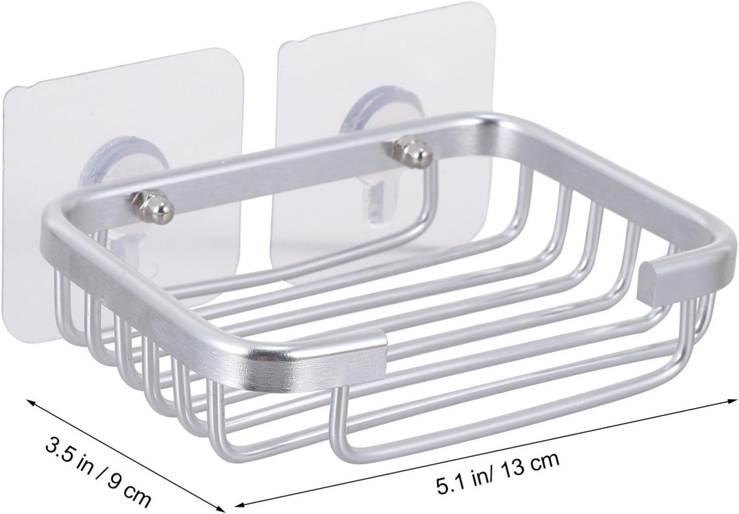 Kichvoe 1Set Single Soap Dish Holder for Bathroom Kitchen