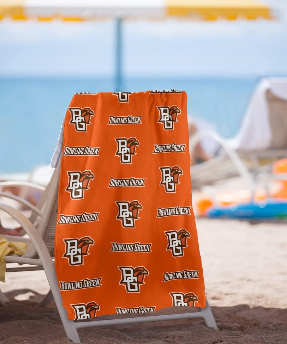 LOGOVISION Bowling Green State University Towel 30x60 Logo Pattern