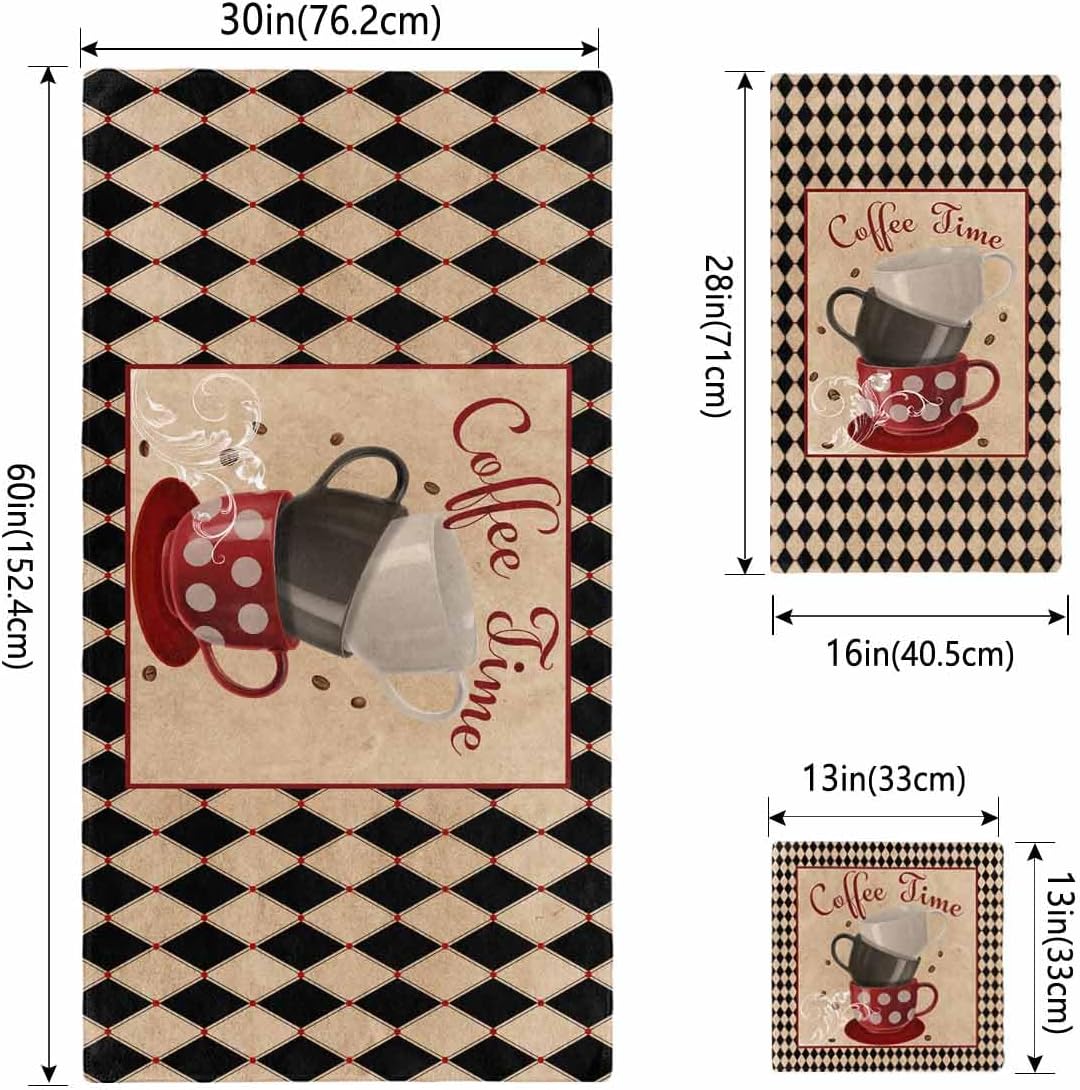 Chees D Zone Retro Diamond Plaid Bath Towel Set