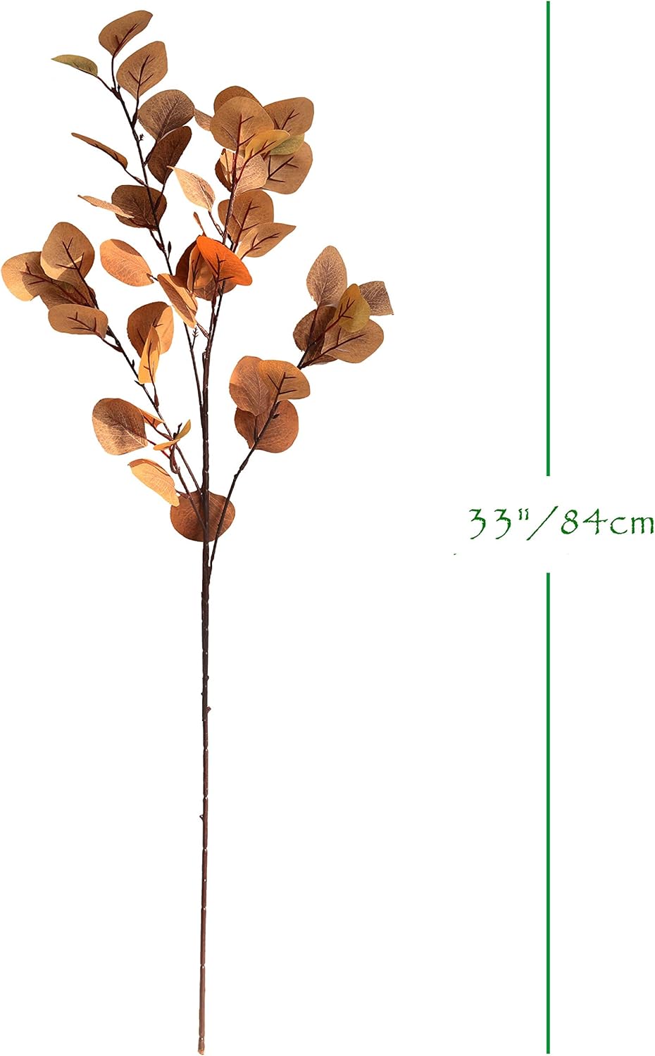 JD Artificial Silver Dollar Eucalyptus Plants 5PCS