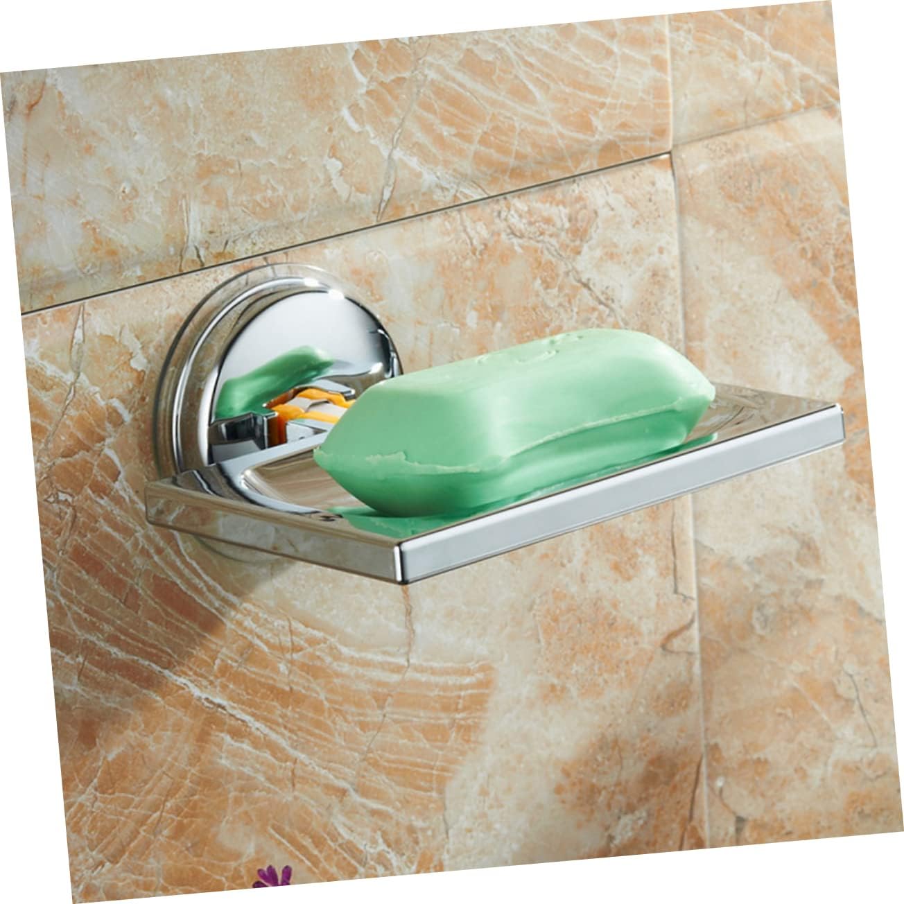 Wakauto Suction Cup Soap Dish Holder for Bathroom Kitchen 1