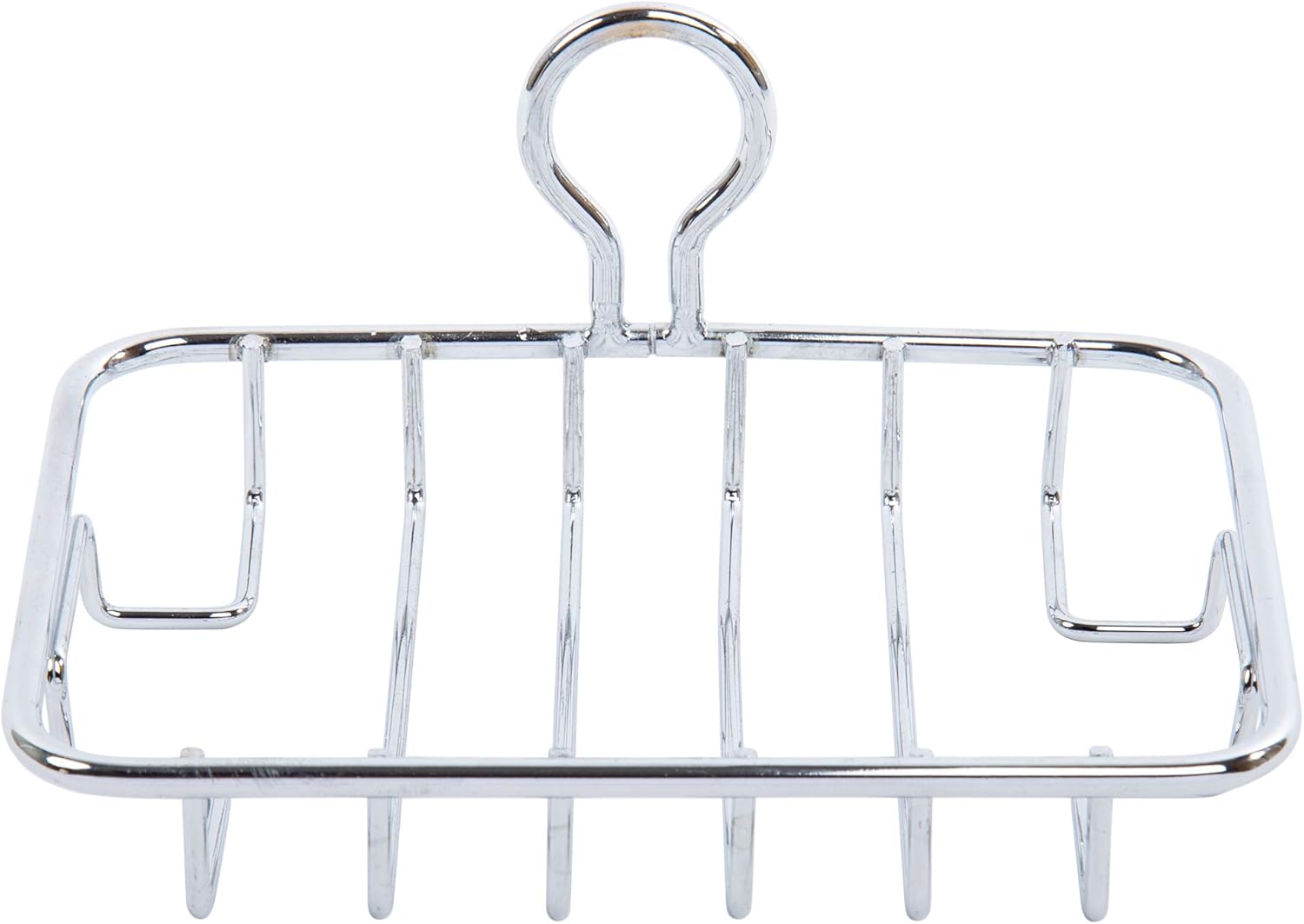 Bodico Metal Soap Dish Holder Chrome Silver 375 x 1 x 5