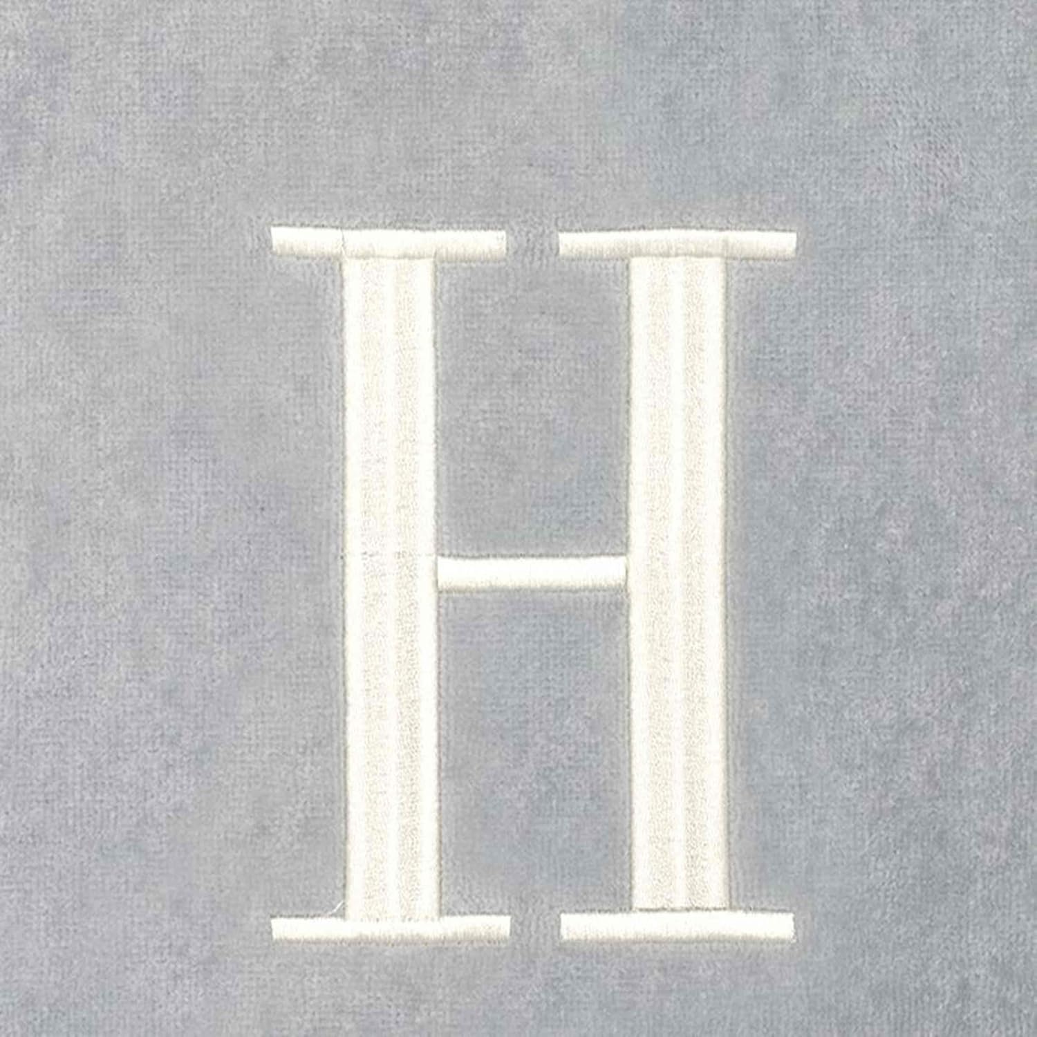 Avanti Linens - Towel Set with Monogram Initial H
