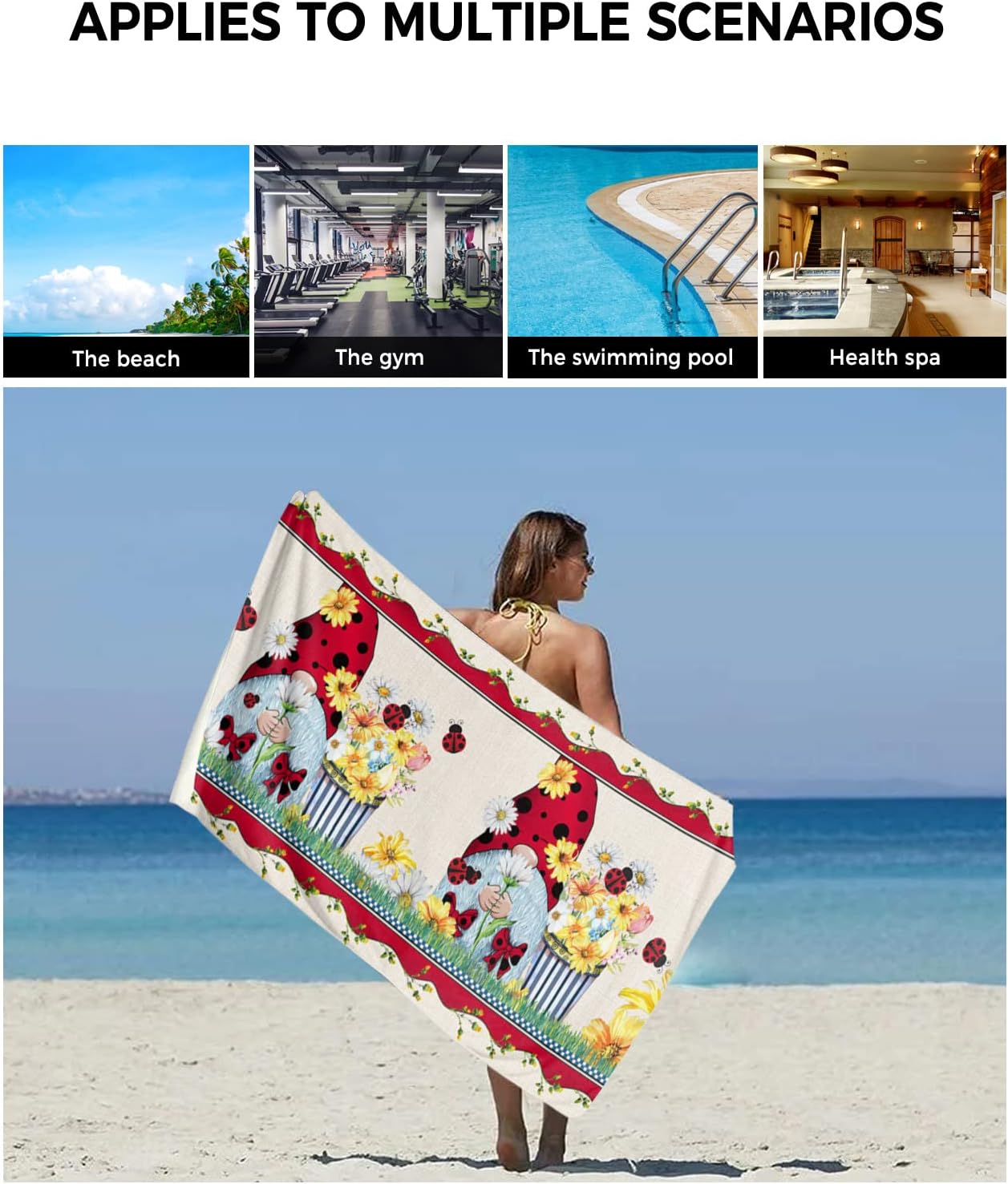 CosyBright 3 Piece Towel Set Luxury Linen