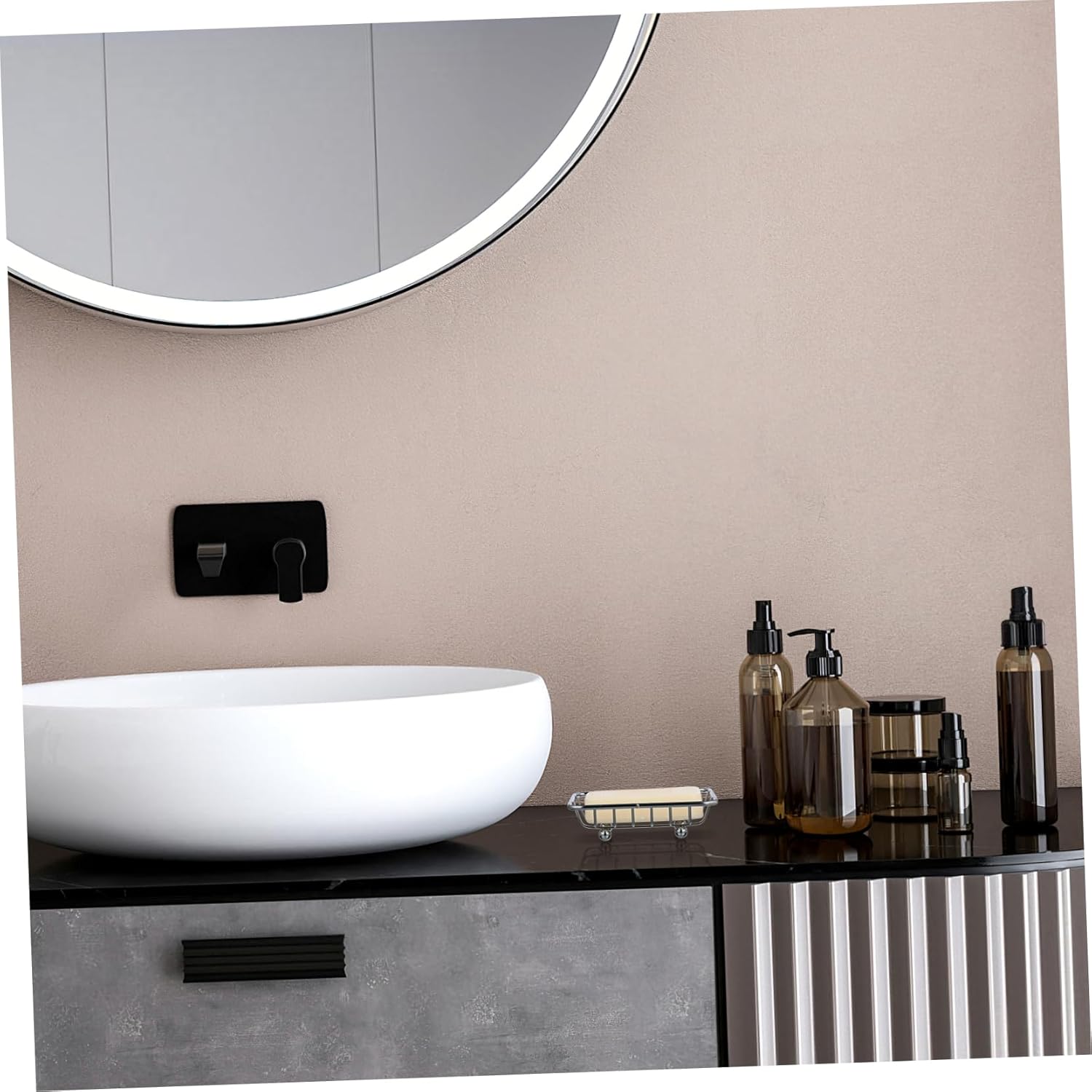 Zerodeko Metal Soap Holder with Draining Design