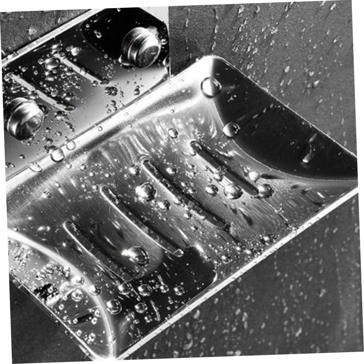 LIFKOME Stainless Steel Soap Dish Wall Mount