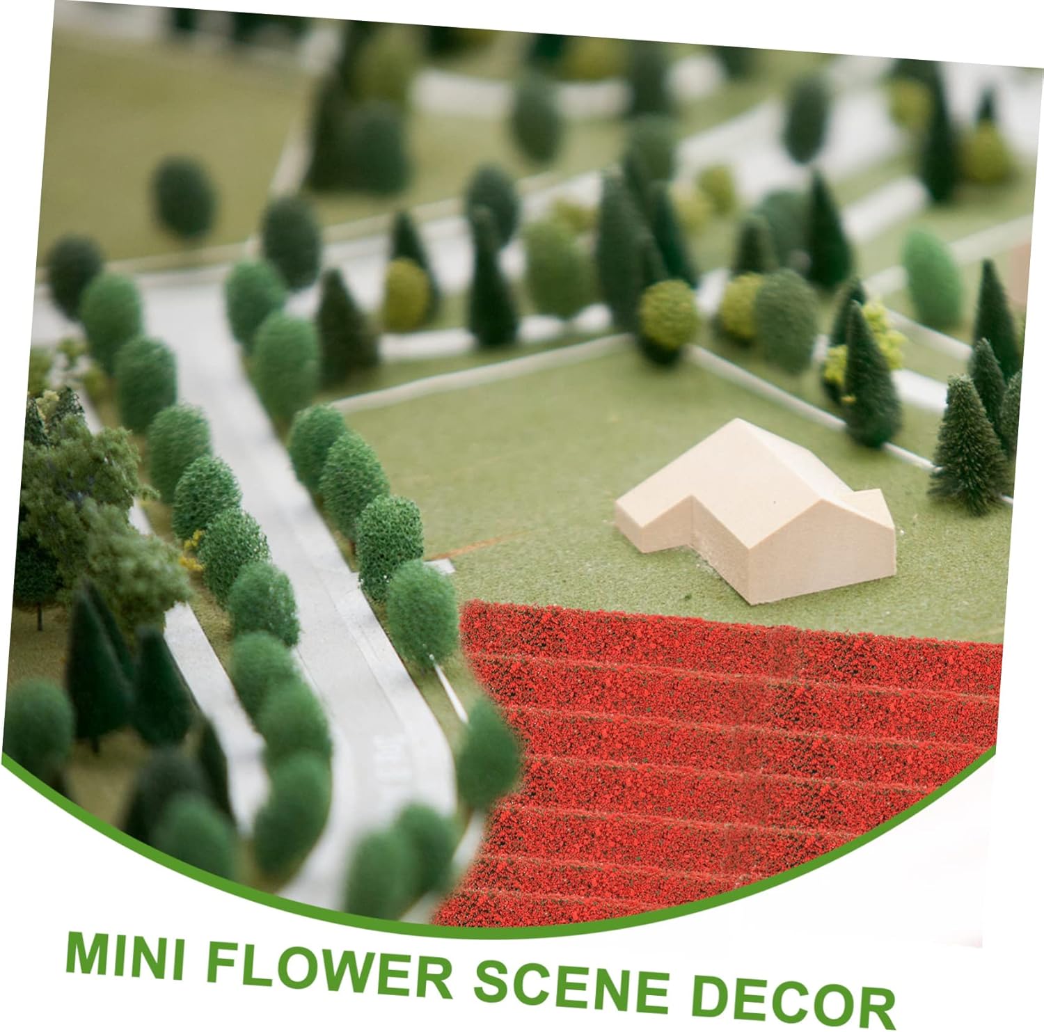 VICASKY 20pcs Miniature Artificial Grass Shrubs Set